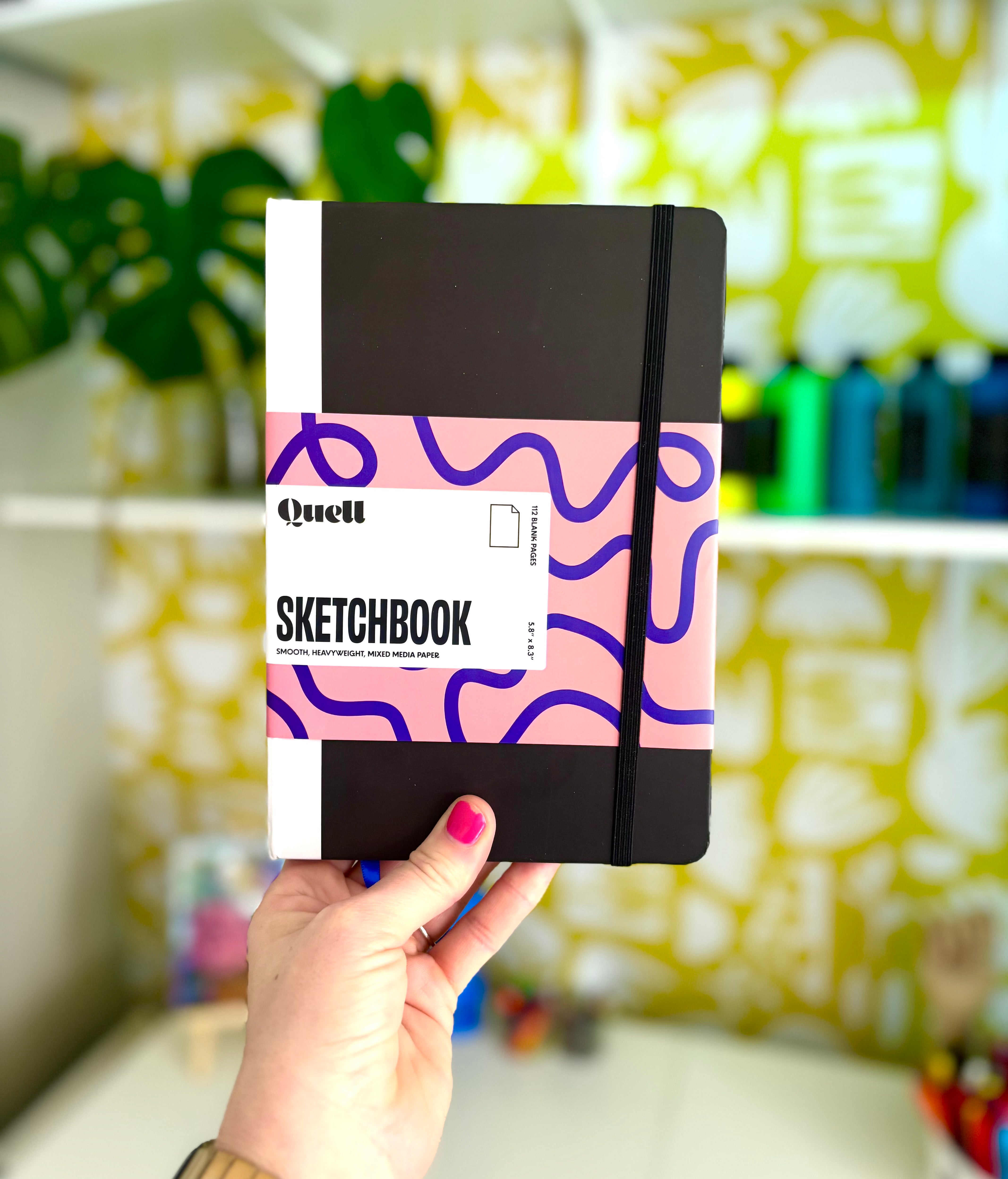 Introducing Our New Quell Sketchbook: Your Creative Companion Made with Heart