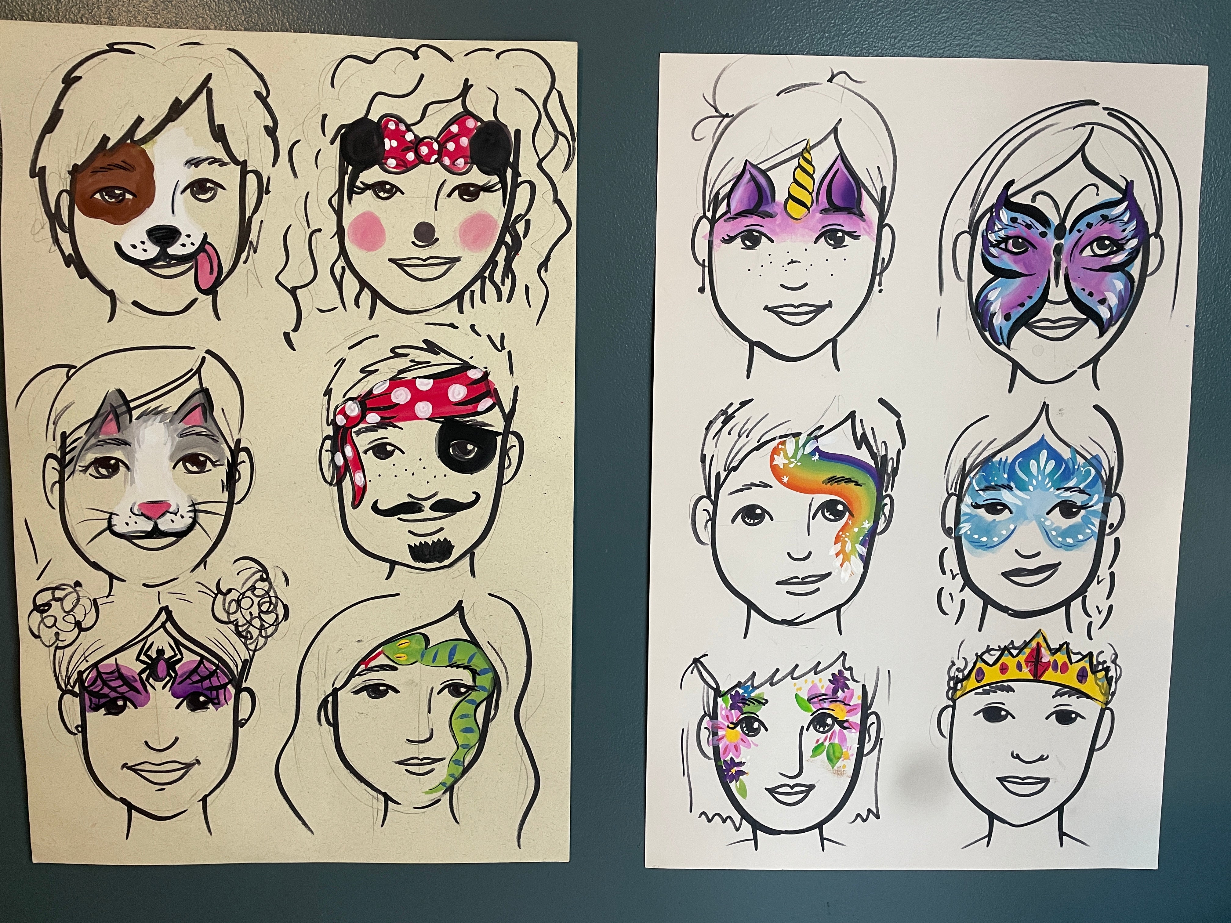Face Painting Tips for Beginners – Art With Mrs. E, image size:4032x3024