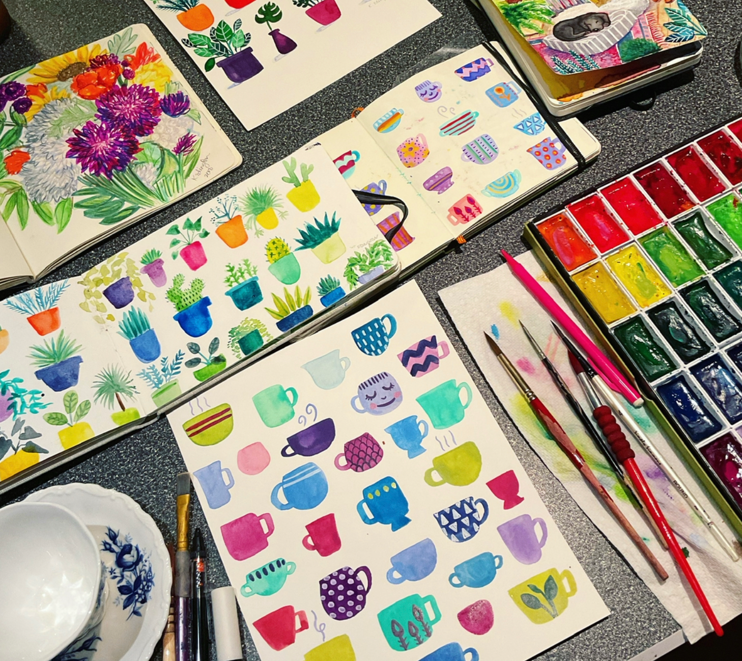 My Favorite Watercolor Sets (and What I Actually Use!)