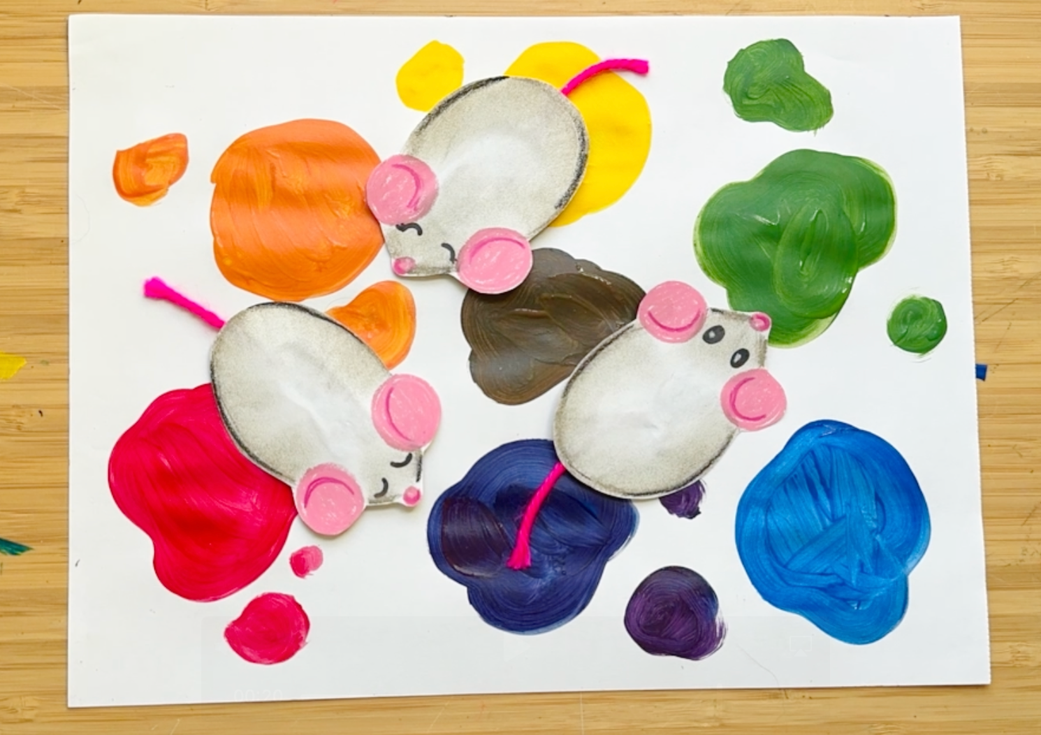 Mouse Paint: The Perfect Color Mixing Art Project for Lower Elementary Students