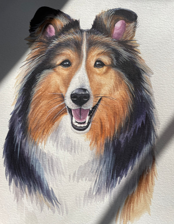 Watercolor Pet Portrait (Recorded Online Course)