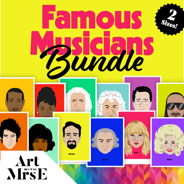 Famous Musicians Bundle | Digital Download