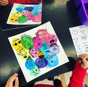 Mixed: A Colorful Art Lesson on Expression and Emotions!