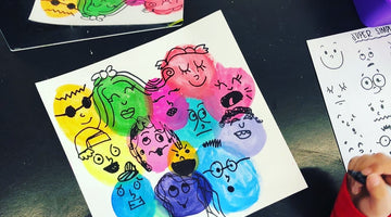 Mixed: A Colorful Art Lesson on Expression and Emotions!