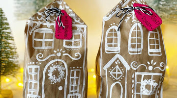 DIY Eco-Friendly Holiday Décor: Cardboard Winter Villages and Giant Paper Bag Snowflakes