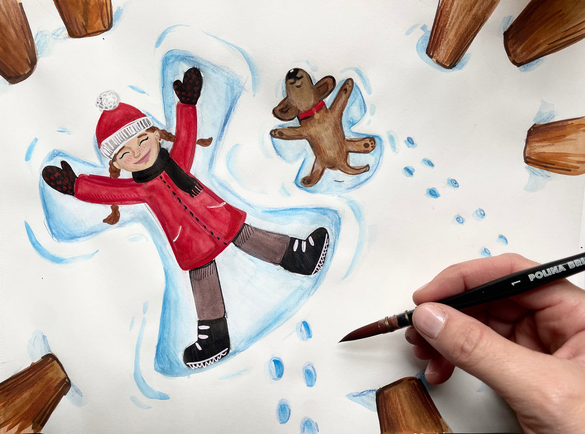 Winter Wonderland Drawing Guide! Art With Mrs. E