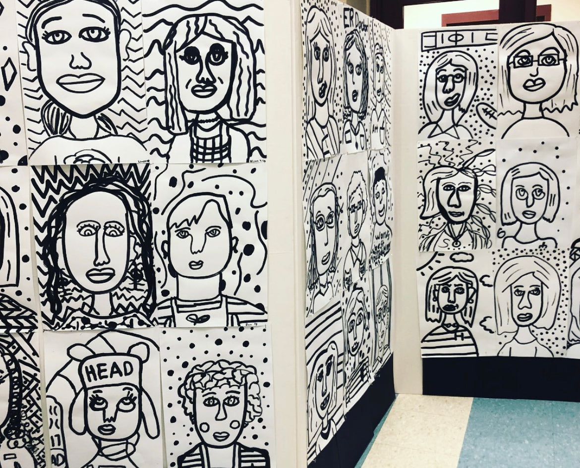 Folk Art Portraits: Celebrate Influential and Inspiring People – Art With  Mrs. E