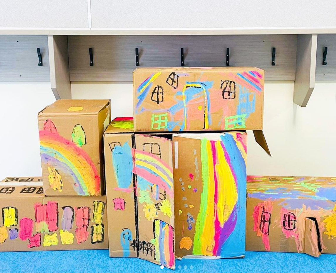 Cardboard Boxes Art Project 10 Cardboard Art Ideas Kids Can Make From