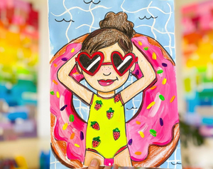 Summer Self Portraits: The Perfect Art Lesson to End the School Year!