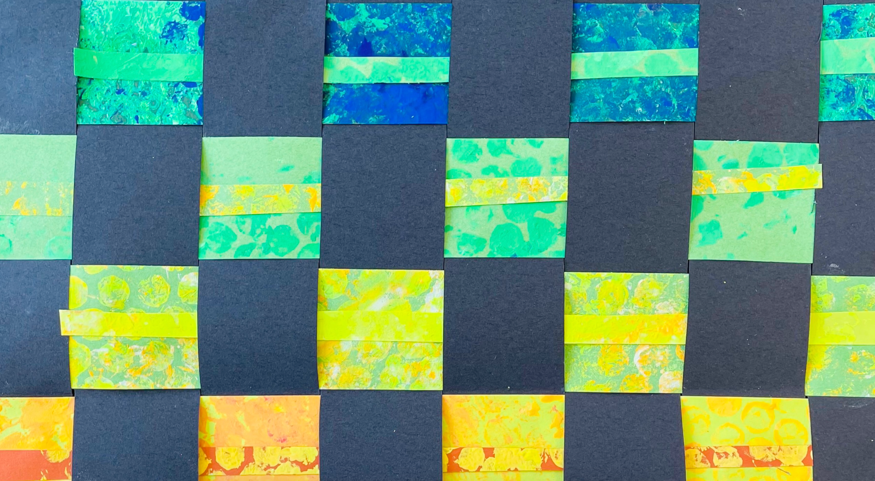 How to Make a Vibrant Paper Weaving: A Fun and Accessible Art Project for Kids