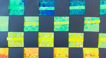 How to Make a Vibrant Paper Weaving: A Fun and Accessible Art Project for Kids