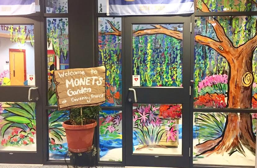 A Night In Monet's Garden || Elementary Art Show Inspiration