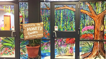 A Night In Monet's Garden || Elementary Art Show Inspiration