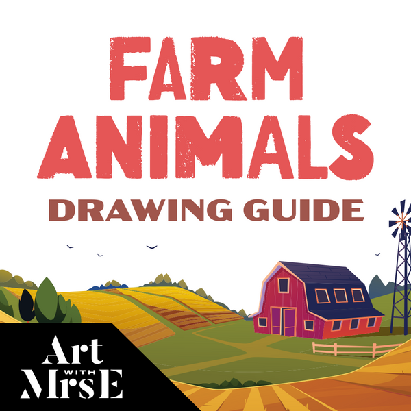 How to draw cute Farm animals 🐮🐴Easy Drawing and colouring cute farm  animals🐑🦔🐱 - YouTube