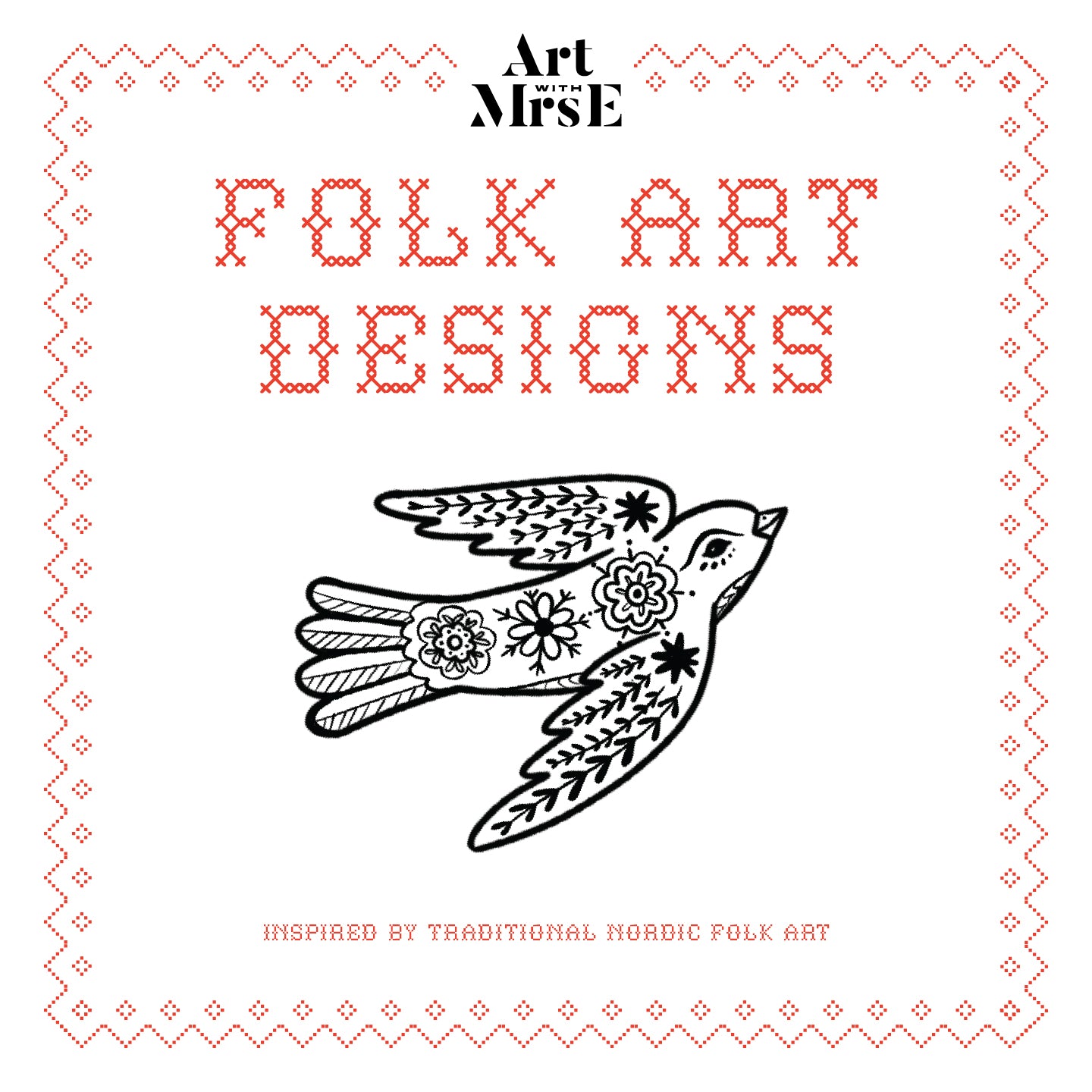 Nordic Folk Art Reference Sheets