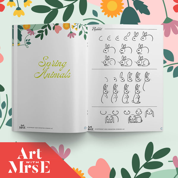 Spring Drawing Guide | Digital Download