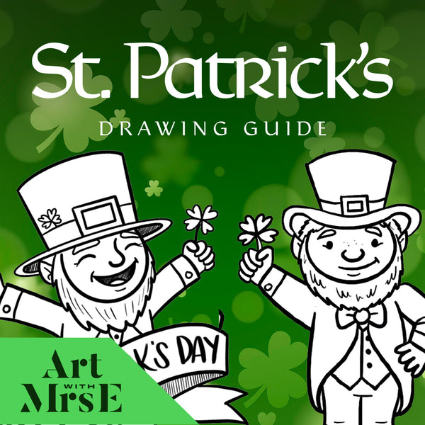 St. Patrick's Day Drawing Guide | Digital Download