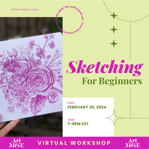Sketching for Beginners | Virtual Workshop