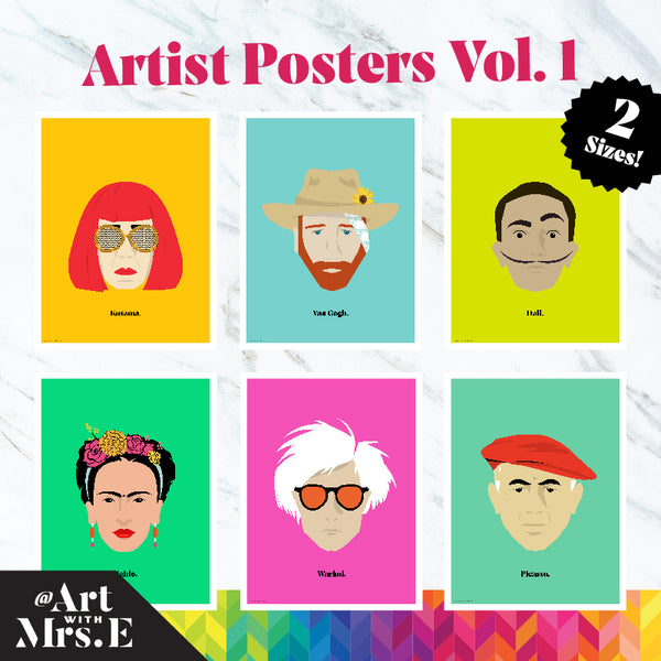 Artists Posters - Vol.1 | Digital Download