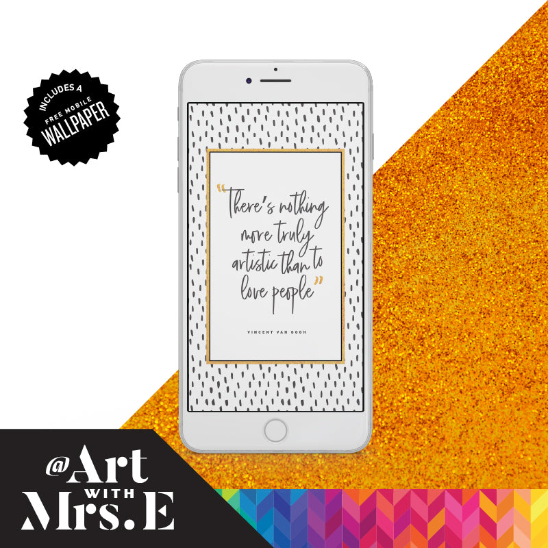 Vincent Van Gogh Quote Poster 3 | Digital Download