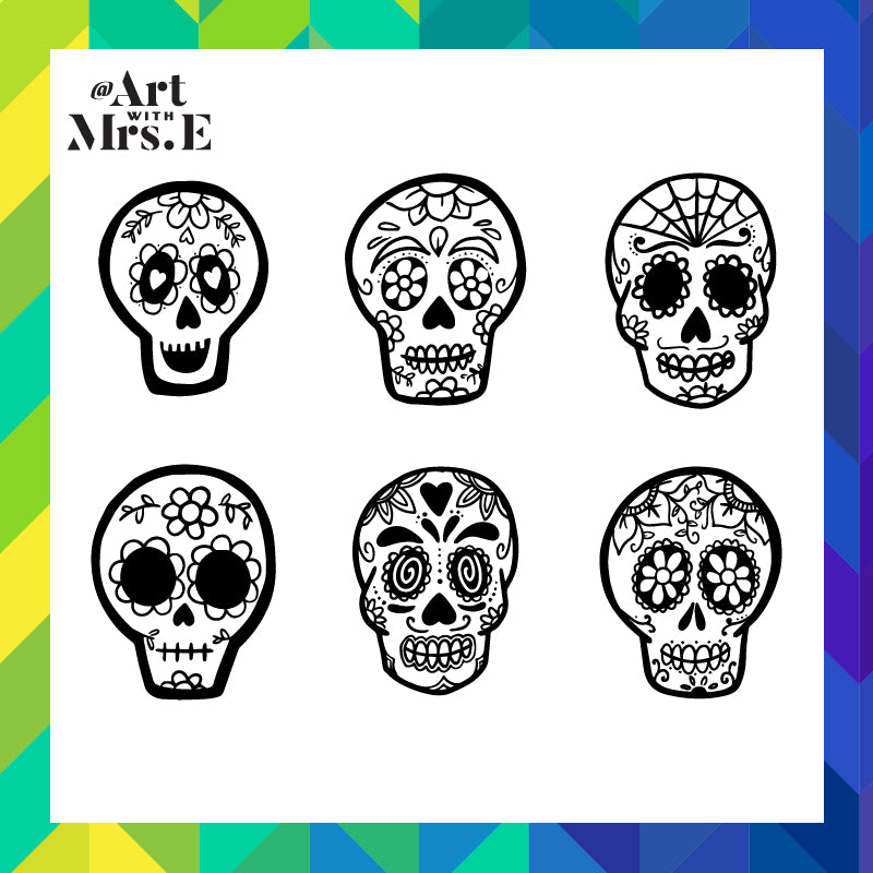 Sugar Skulls | Clip Art