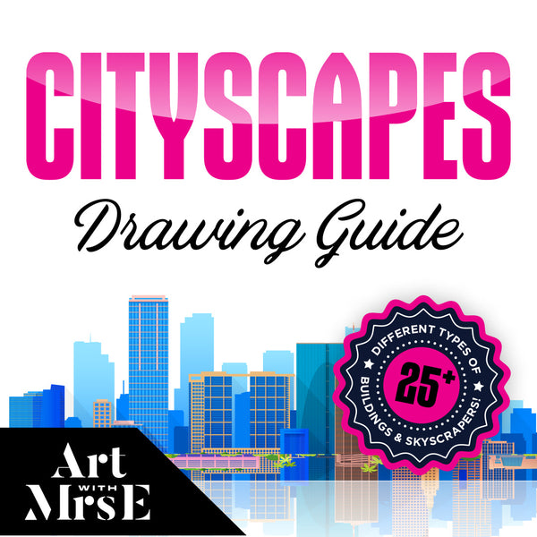 Cityscapes Drawing Guide | Digital Download