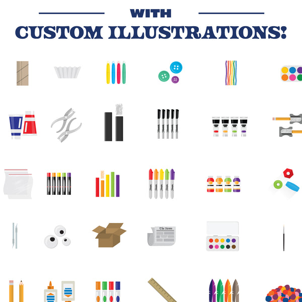 Arts and Crafts Supplies (Download Now) 