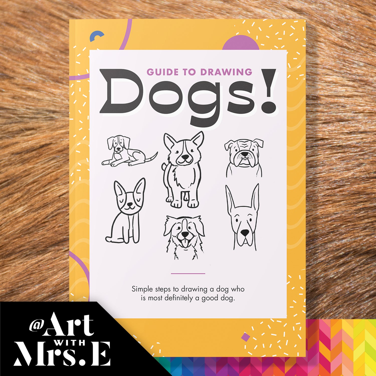 Dogs | Simple Drawing Guide | Digital Download