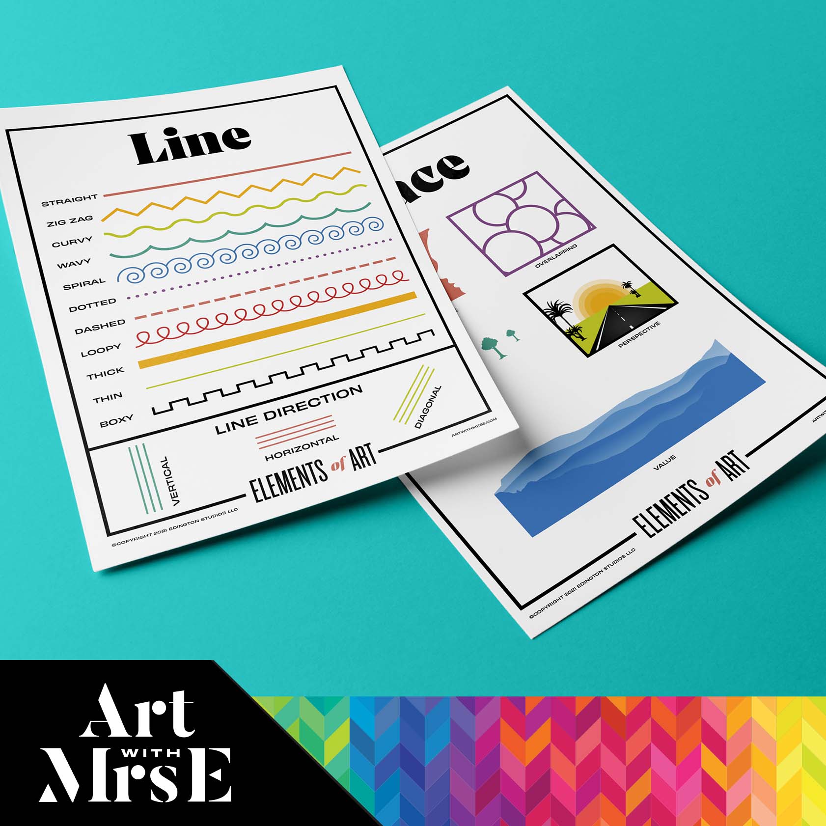 Elements of Art Posters // Digital Download