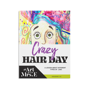 Crazy Hair Day | Art Lesson | Digital Download