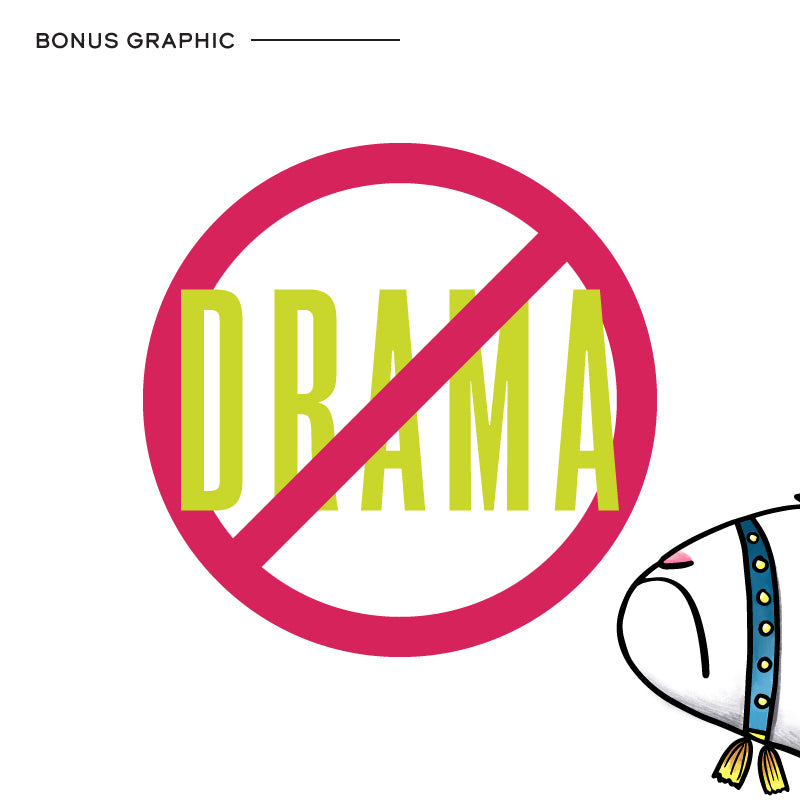 No Drama Llama | Classroom Visual | Digital Download