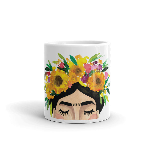 Floral Frida Mug - Yellows