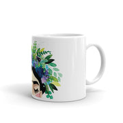 Floral Frida Mug - Greens + Purples