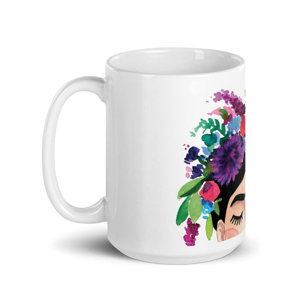 Floral Frida Mug - Purples