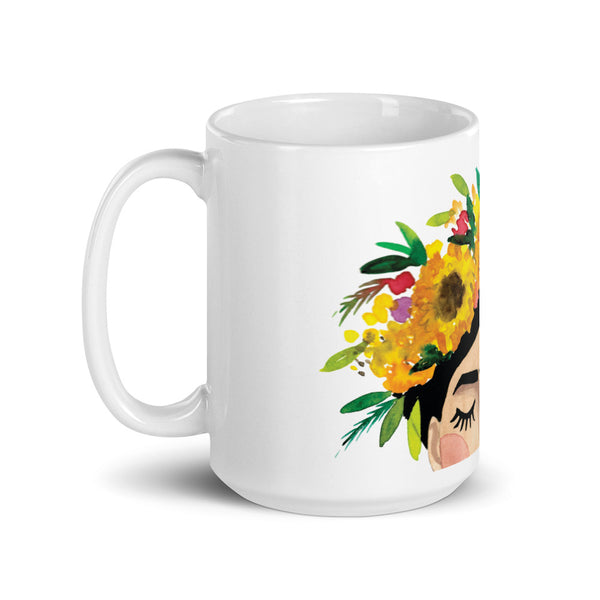 Floral Frida Mug - Yellows